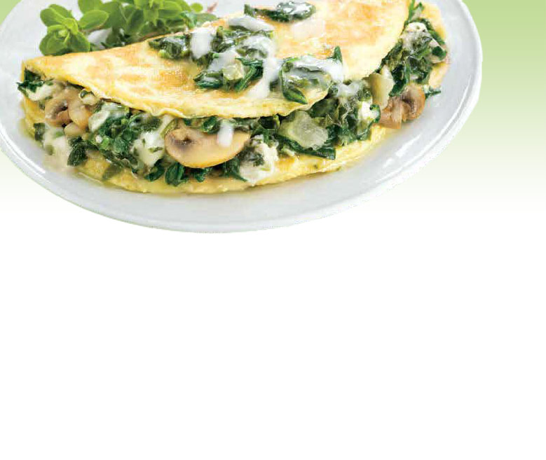 Low-Calorie Egg White Omelette